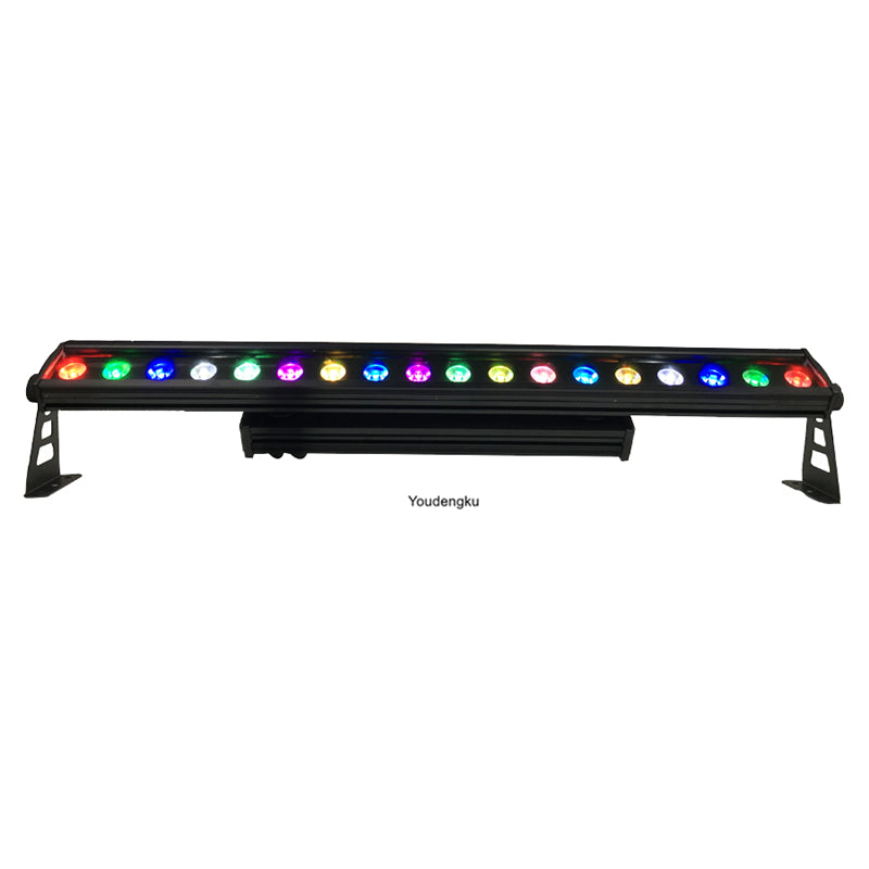 18x18w 6 in1 RGBWA UV pixel led bar light Outdoor LED Wall washer light rgbwa uv led bar