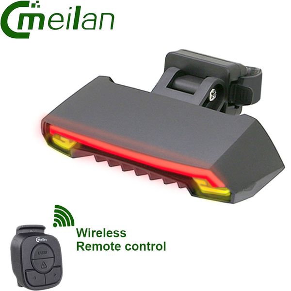 Bike Lights CMeilan X5 Bicycle Real Light Smart Wireless Control USB Lamp Accessories