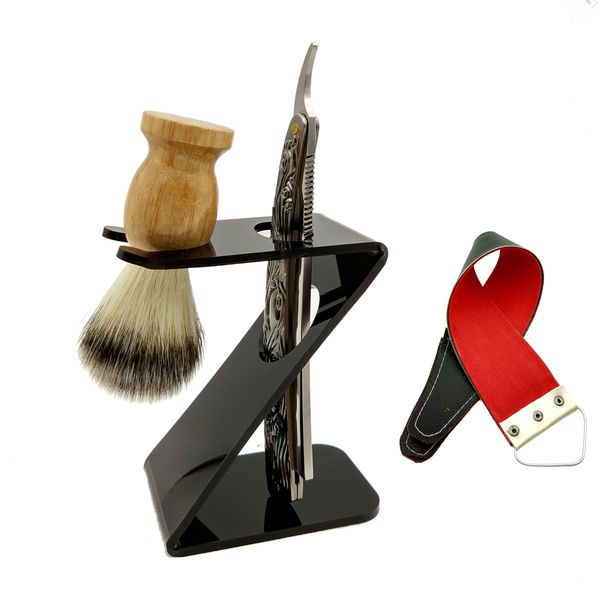 hand polished classical Hair cutting knifes barber shaving razor,High Quality carbon steel blade Men&#039;s razors tonsure