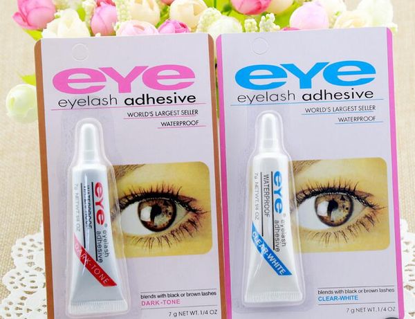 The cheapest mascara, glue, false eyelashes, clear white and black make-up, waterproof mascara, 9g make-up tools dhl free shipping holike