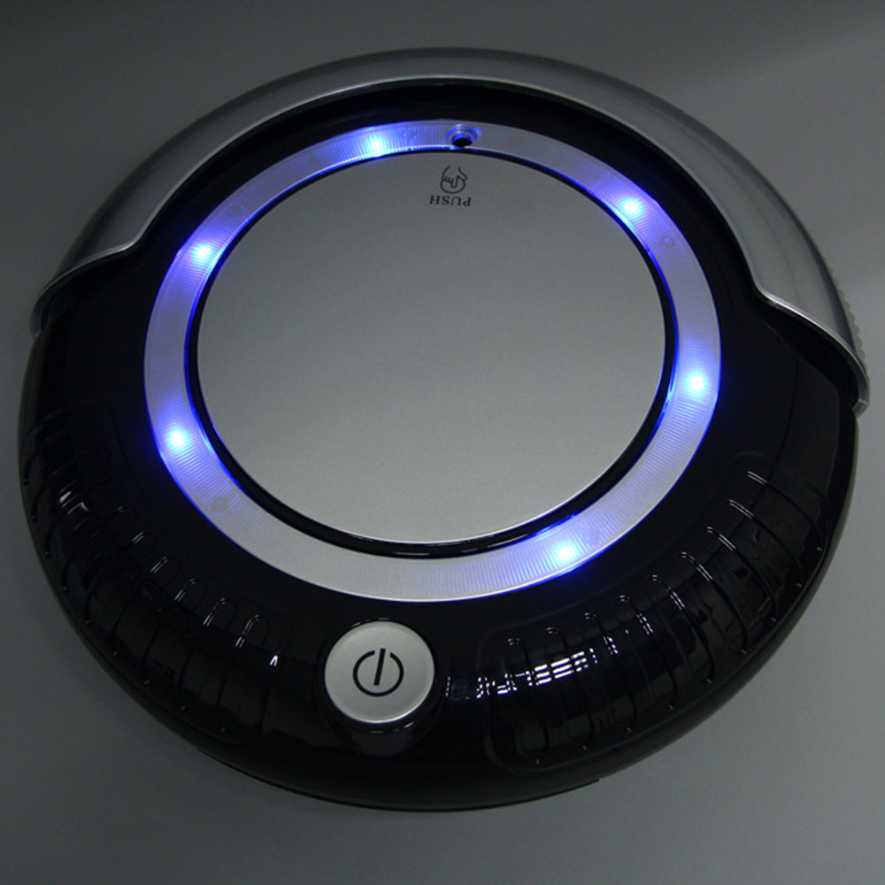 cheap and high quality popular in Germany robotic vacuum cleaner KK6L with dry mop LED shining light MINI floor cleaner AUTO vacuum cleaner