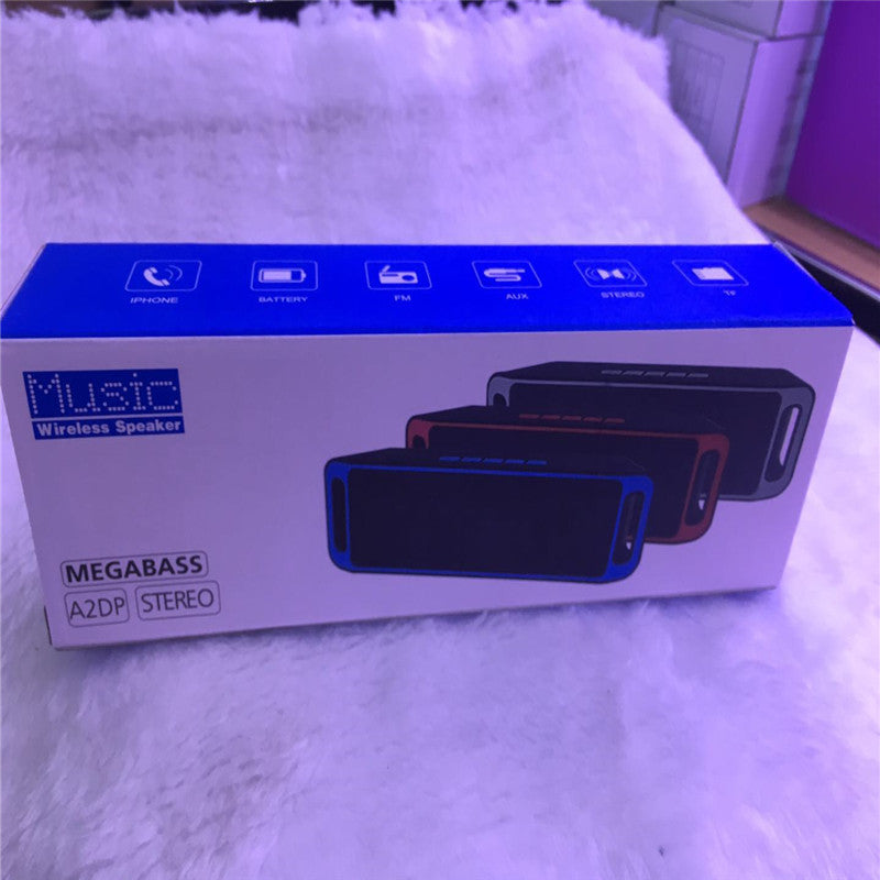 Mini Bluetooth Speaker Outdoor Waterproof Portable Speaker Sound Box Music Column Wireless Loudspeaker Subwoofer HD Bass Stereo