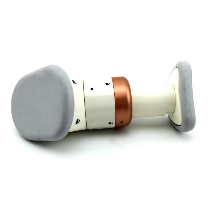 Newsest Portable Chin Massager Neckline Slimmer Neck Exerciser Mini Double Chin Removal Massager Beauty Health Care Tool