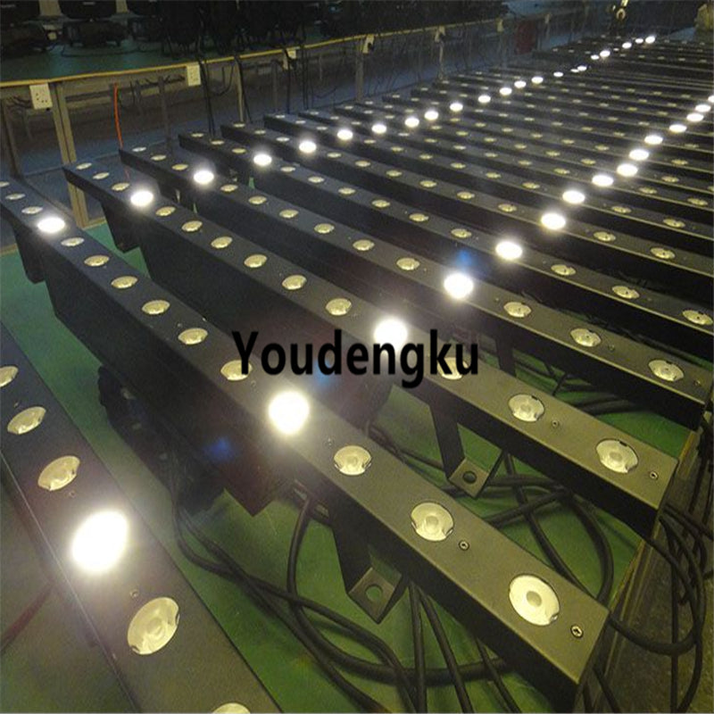 2 pieces Led pixel mapping matrix beam led bar 14*5w warm white LED Blinder Matrix audience background stage light