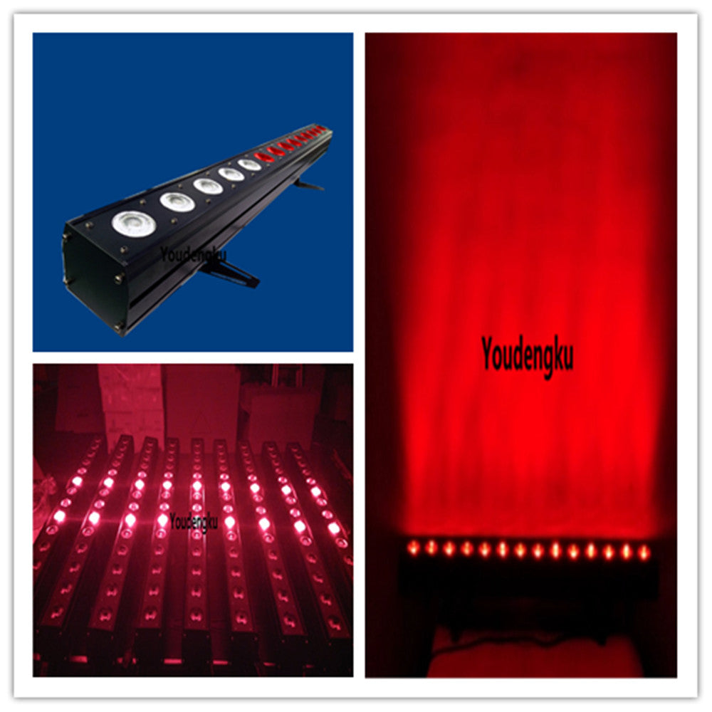 8 pieces Indoor dmx512 led rgbw wall washer 14x10w 4 in1 LED Pixel Beam RGBW LED Wall Washer Light