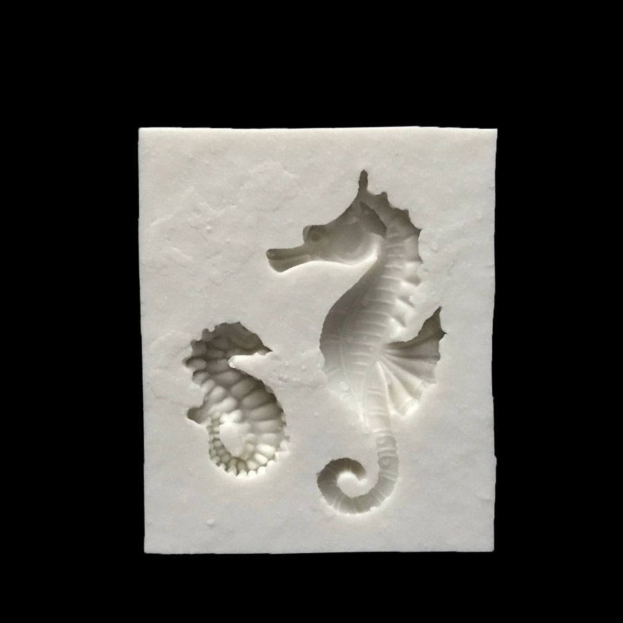 Seahorse Cake Mould Silicone Fondant Chocolate Cookies Biscuits Kitchen Baking Decorating Tools 122006