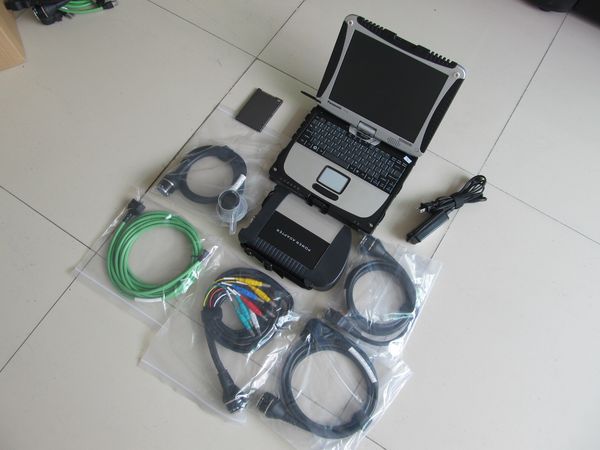 mb star c4 sd connect diagnosis tool xentry SSD Rotate Toughbook CF-19 Diagnostic PC laptop touch screen computer