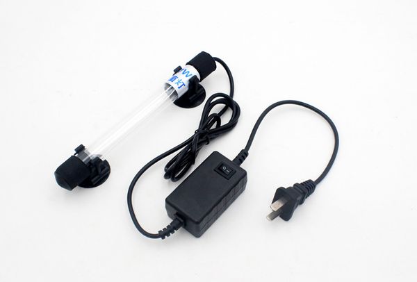 110-220V Waterproof Aquarium Fish Tank Submersible Light Pond Pool UV Sterilizer Fishes Tanks Lamp Aquarium UV- Lamps