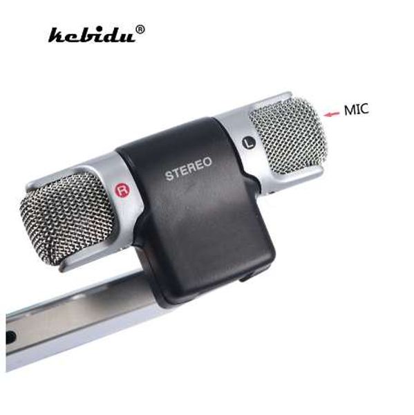 kebidu Mini 3.5mm Microphone Stereo Mic For Recording Mobile Phone Studio For Laptop Microphone Wholesale