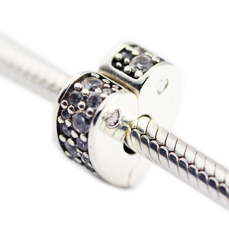 Sparkling Arcs of Love Clip Silver Beads For Jewelry Making Fit Chairms S925 Snake Bracelet & Bangle Fashion Heart Charm Autumn Collection
