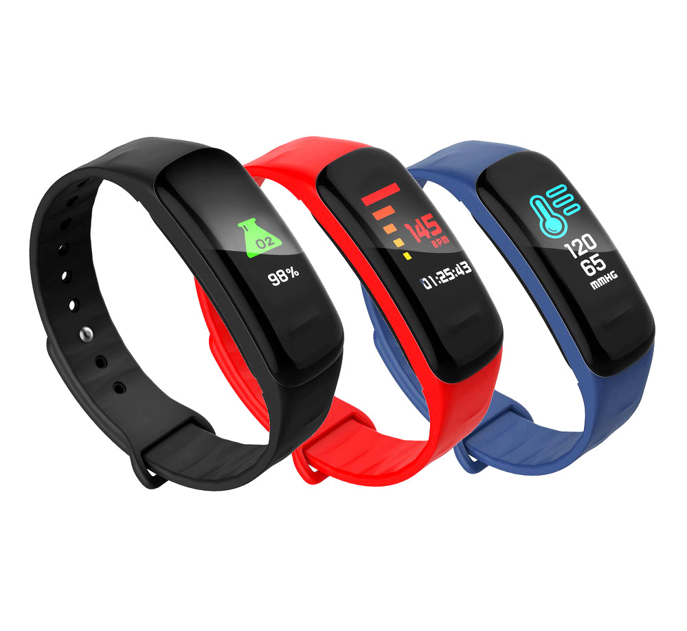 Smart Fitness Tracker Bracelet Calorie Counter Watch With Sleep Blood Pressure Heart Rate Monitor Waterproof Smart Band For iOS And Android