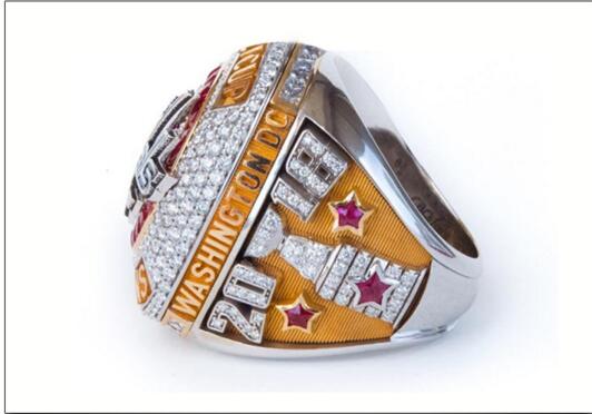 Newest 2018 Washington Capitals Stanley Cup World Championship Rings MVP Ovechkin custom ice hockey ring High quanlity souvenir gifts