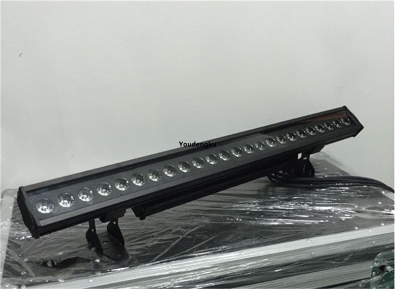 4 pieces outdoor project 24*10w 4in1 led wall washer waterproof RGBW led lights wall washer for facade