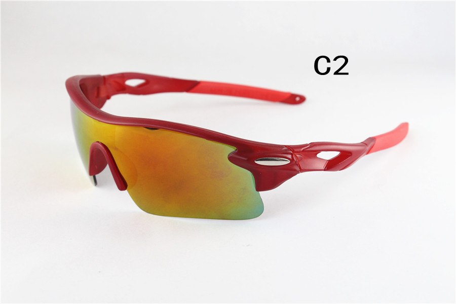 Outdoor Sports Cycling Sunglasses Bicycle Bike Riding Sun Glasses Eyewear Goggle UV400 Lens Outdoor Eyewear 9189
