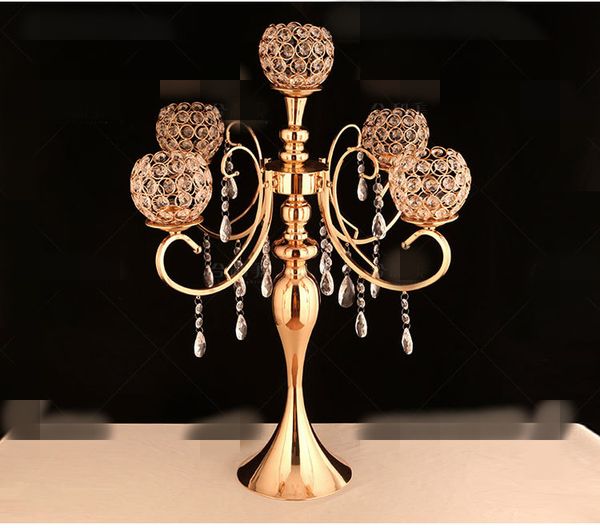 New style Custom made clear flower wedding glass vase tall trumpet glass vase for home decoration best0942