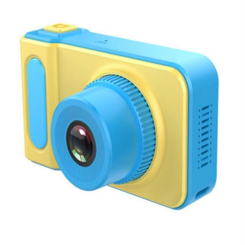 NEW Kids Camera Mini Digital Camera Cute Cartoon Cam 1080P Toddler Toys Children Birthday Gift 2 Inch Screen Cam Birthday Gift Inch Screen