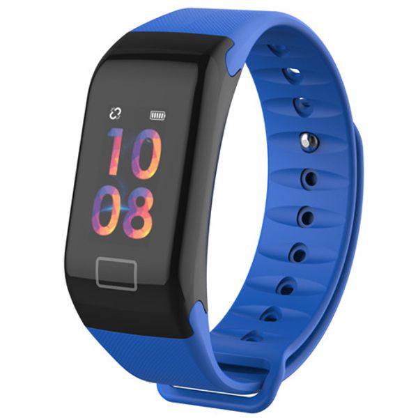 F1S Smart Bracelet Color Screen Blood Oxygen Monitor Smart Watch Heart Rate Monitor Fitness Tracker Sports Wristwatch For Android iPhone iOS
