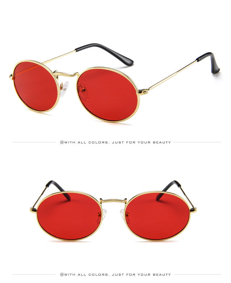 Smalll Round Sunglasses Full Frame Women Men Colorful Transparent Retro Sunglass Rectangle Sun Glasses Female Candy Color Eyewears 7046