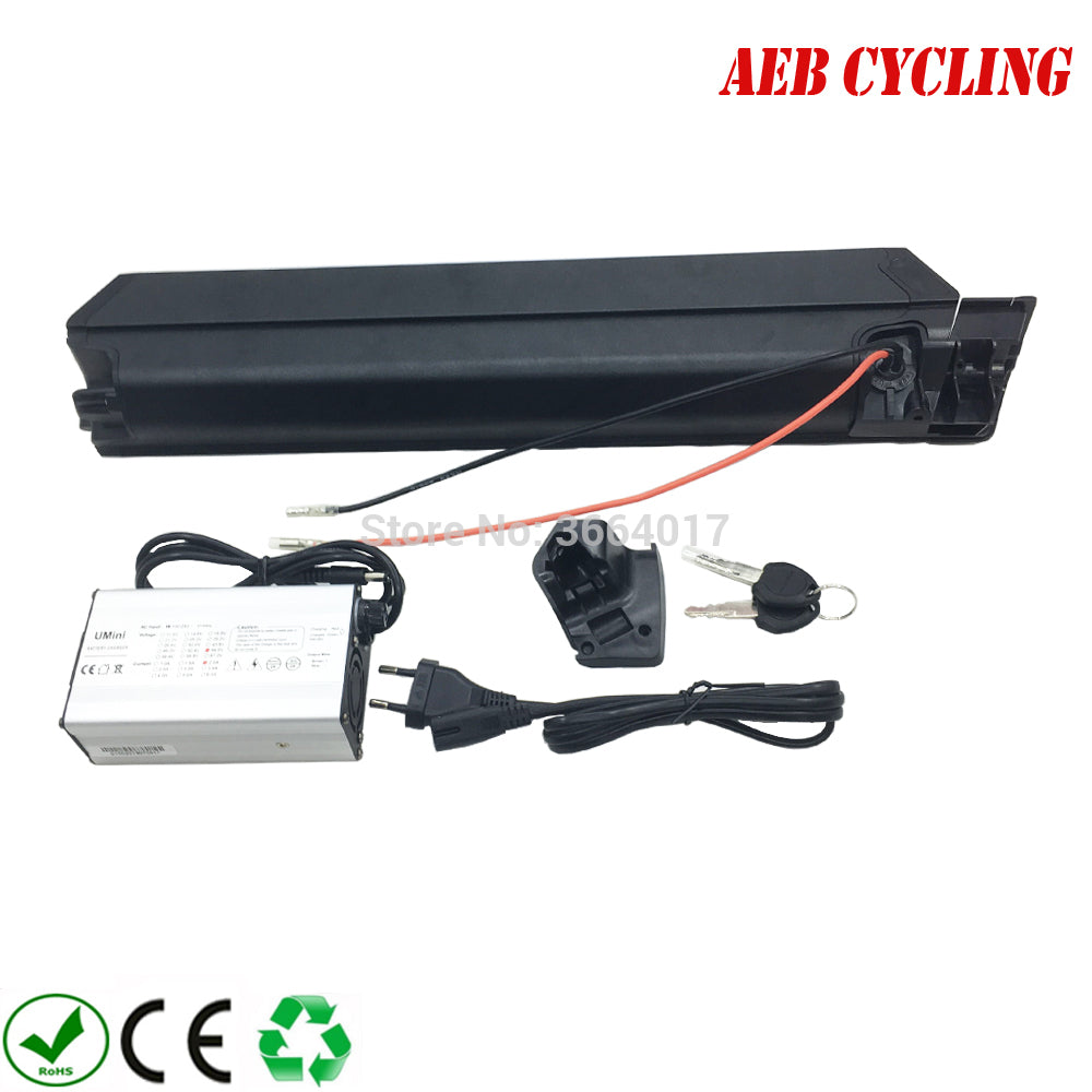 Down tube reention case dorado batteries 48V 16AH 18650 battery 30A BMS for 750-1000W motor with charger