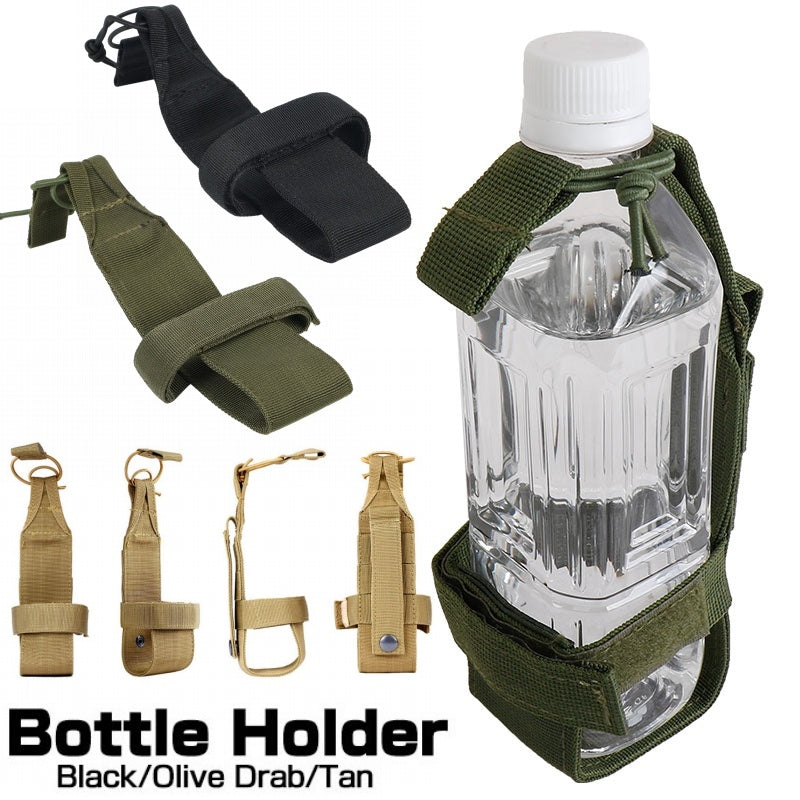 3Colors Tactical Water Bottle Holder Bags Camping Hiking Hunting Canteen Kettle Carrier Belt Pouch Tactical Backpacks