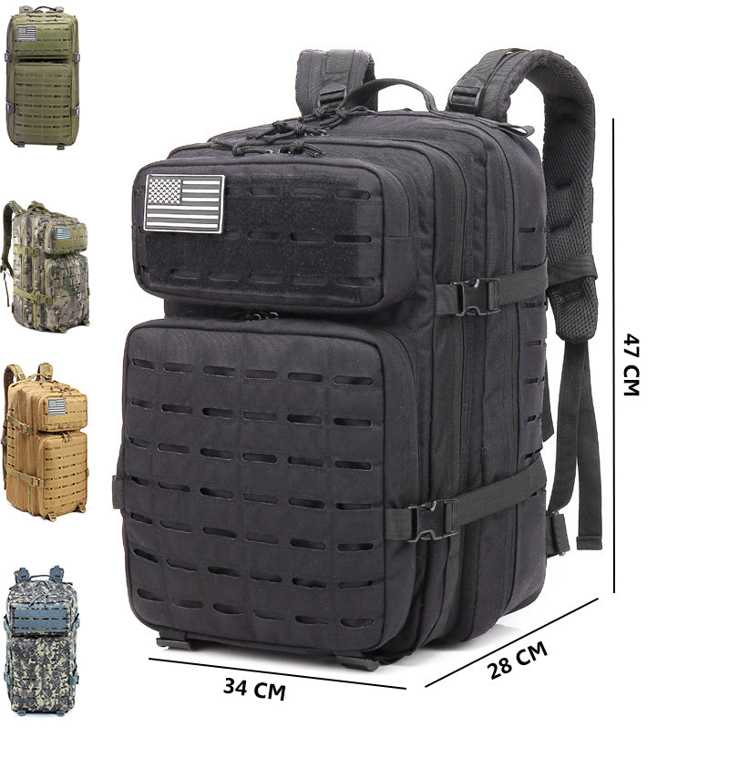 Nylon 47*34*28cm 50L Men Rucksack Tactical New 3P Backpack Outdoor Backpacks Sport Bag Camping Hiking Travel Climbing Bagpack Fishing Bags