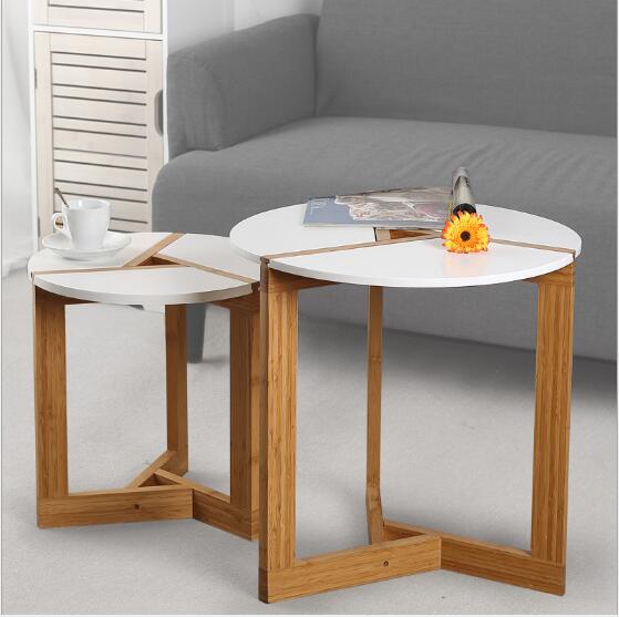 Coffee Round Tables Bedroom Furniture European Simple Fashion Edge Living Room Hotel Small Table