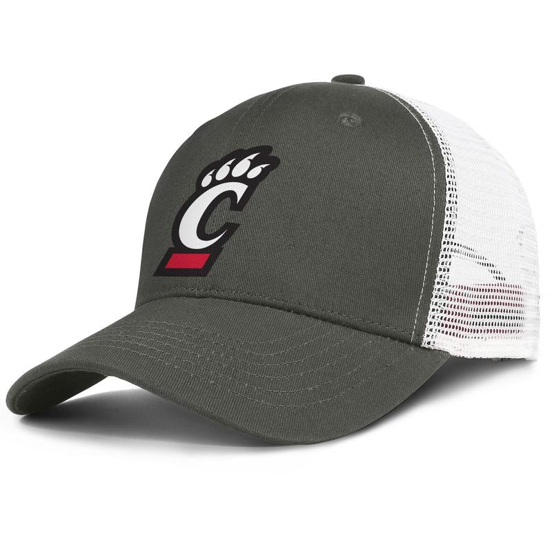 Cincinnati Bearcats football logo for men and women adjustable trucker meshcap designer blank personalized original baseballhats old
