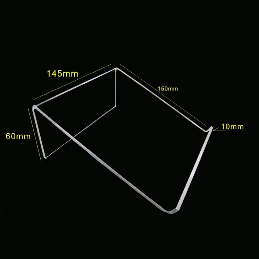 Transparent Acrylic Tablet Cell Phone Display Stands Clear Desktop Show Rack Easel Universal Holders Kickstand for iPhone and Samsung Galaxy