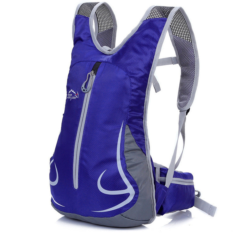 Bicycle water bag backpack outdoor shoulder riding bag travel running sports bag mountain bike equipment supplies