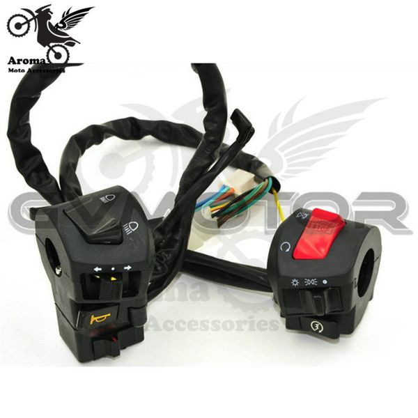 7-8&quot; 22mm handlebar switch motorcycle switches Professional modification accessories motorbike controller electrical System hot