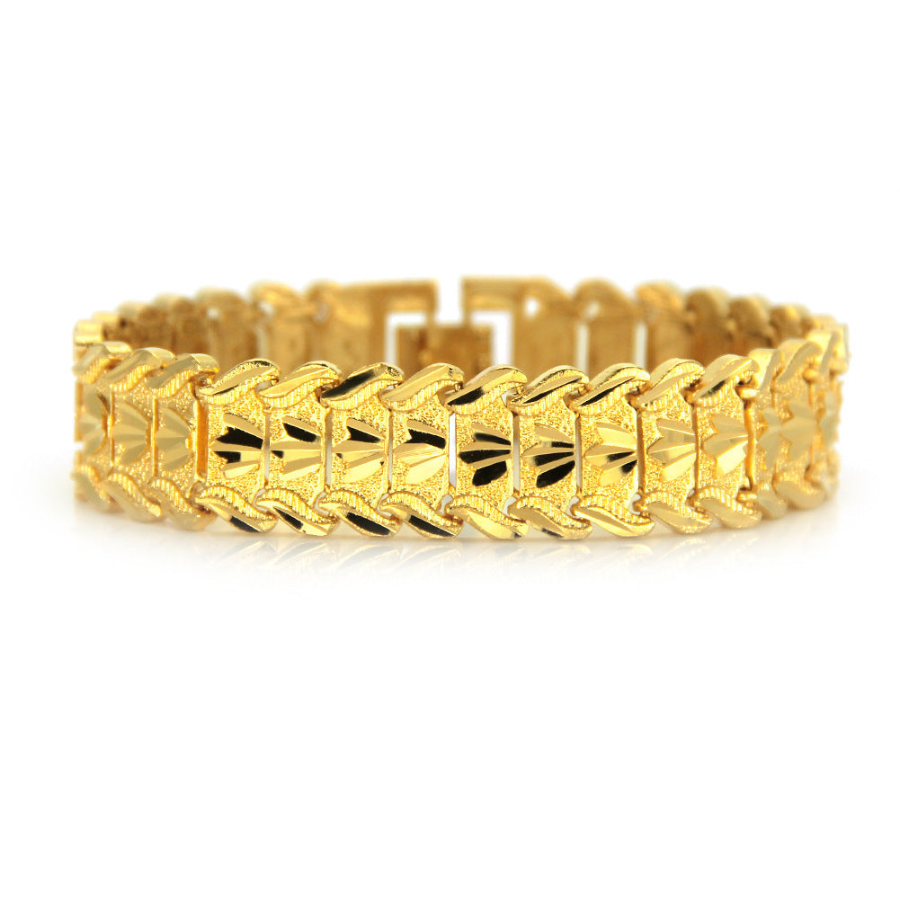 Creative new European and American hip hop men&#039;s motorcycle street bracelet nightclub bubble personality tide men&#039;s bracelet