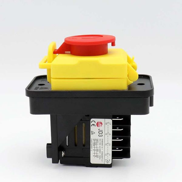 Freeshipping 230V-400V 8-10 Pins 16-12A Electromagnetic Switch On Off Push Button Switches for Industrial Machine Tool Equipment