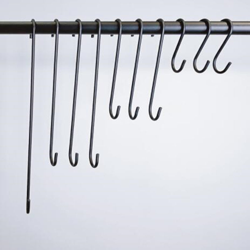 2style Wall hook clothing store hook Jewelry Stand hanging clothes hanger display rack wall hanging hook household products 10PC-SET c832