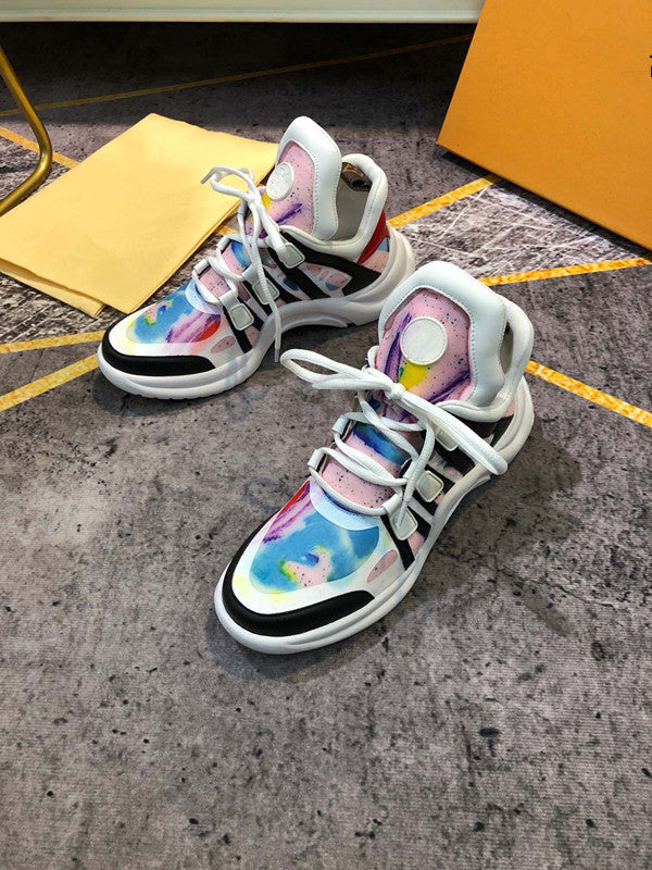 Fashion Designer Casual Shoes Women Men Men Daily Lifestyle Skateboarding Shoe Luxury Trendy Platform Walking Trainer shoe