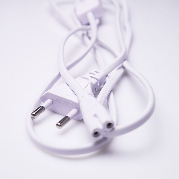 Freeshipping50pcs-Lot T5 T8 electrical wire connector with switch power cord extension cable led lighting tube of lights plug cable 1.8M