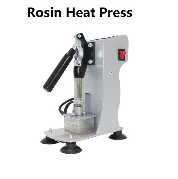 Portable Heat Press Machine Rosin Dab oil Extractor tool with Digital Display, Stainless Steel Plates, Automatic Timer