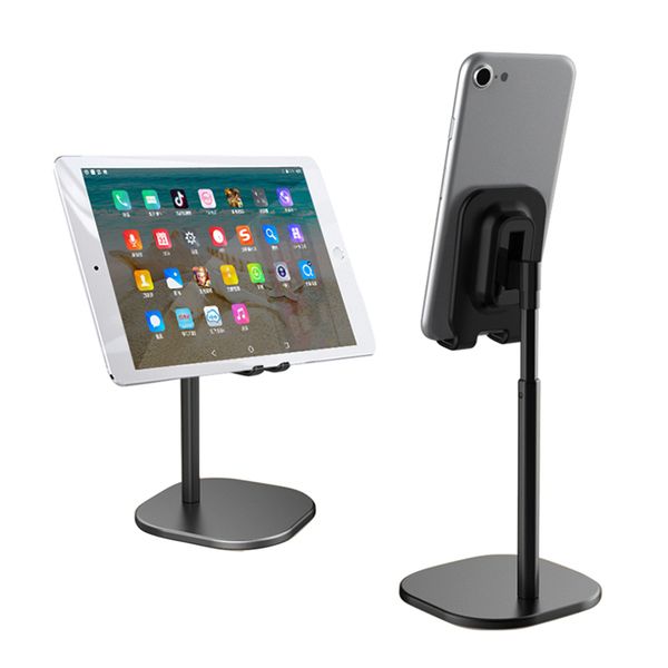 Phone Holder Stand for iPhone 11 Xiaomi mi 9 Metal Phone Holder Foldable Mobile Phone Stand Desk For iPhone 7 8 X XS