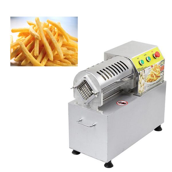 Factory direct fries cutting machine commercial electric potato chip slicing machine small vegetable and fruit shredder