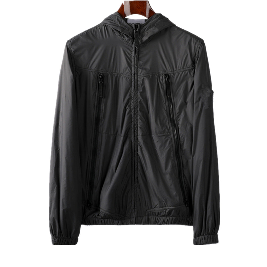 Men&#039;s Jackets 2021 Spring and autumn new fashion brand Double thin jacket Hoodie The material is very soft