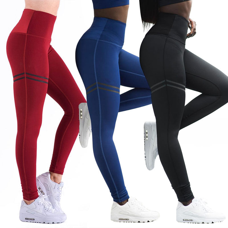 AprilGrass Brand Hot Women Yoga Pants Fitness Sport Leggings Tights Slim Running Sportswear Sports Pants Quick Drying Training Trousers