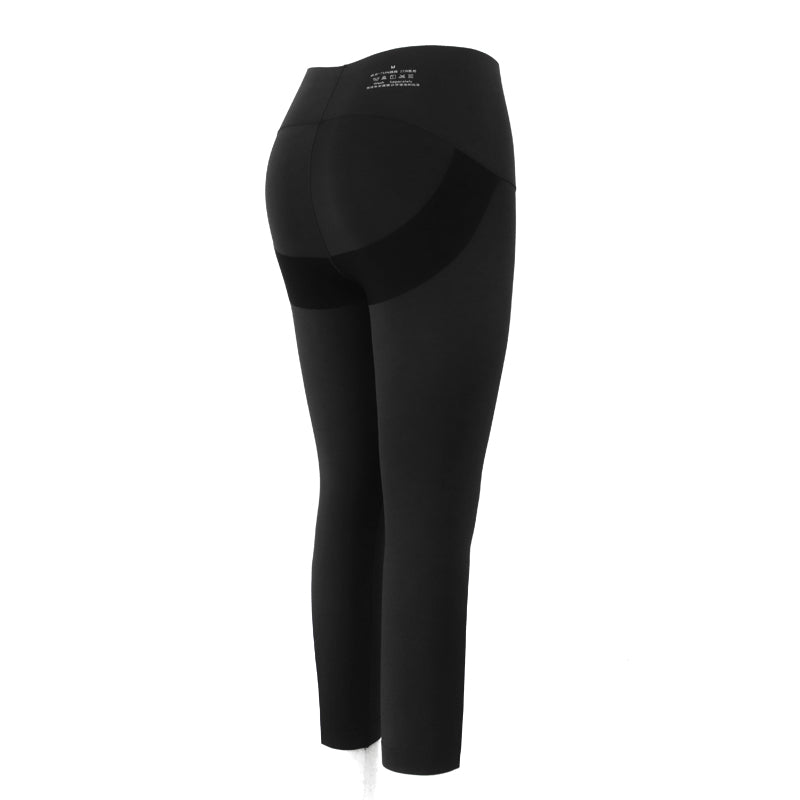 Women Sharkskin High Waisted Alete Leggings Ladies Slim Yoga Gym Fitness Pants Thin Summer Style #0318