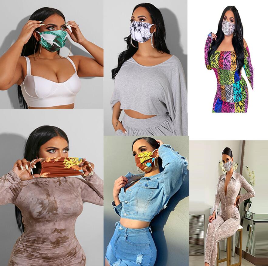 Hot sale Luxury Designer Face Mask Protective Mask ultraviolet-proof Dustproof Riding Cycling Sports Print Mouth Masks Women Outdoor