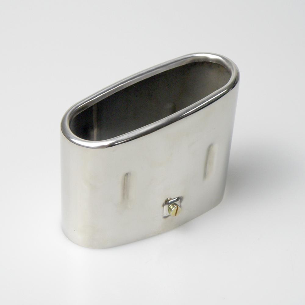 1 piece 304 stainless Steel Exhaust Tip Pipe Muffler car style for BMW 3 Series 318