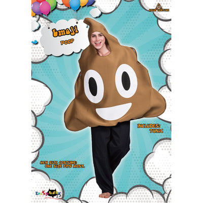 Mens Halloween Clothings Poop Expression Cosplay Mens Party Clothes 2020 New Novel Wear Youth Theme Costumes Cosplay Wear Hot Sale