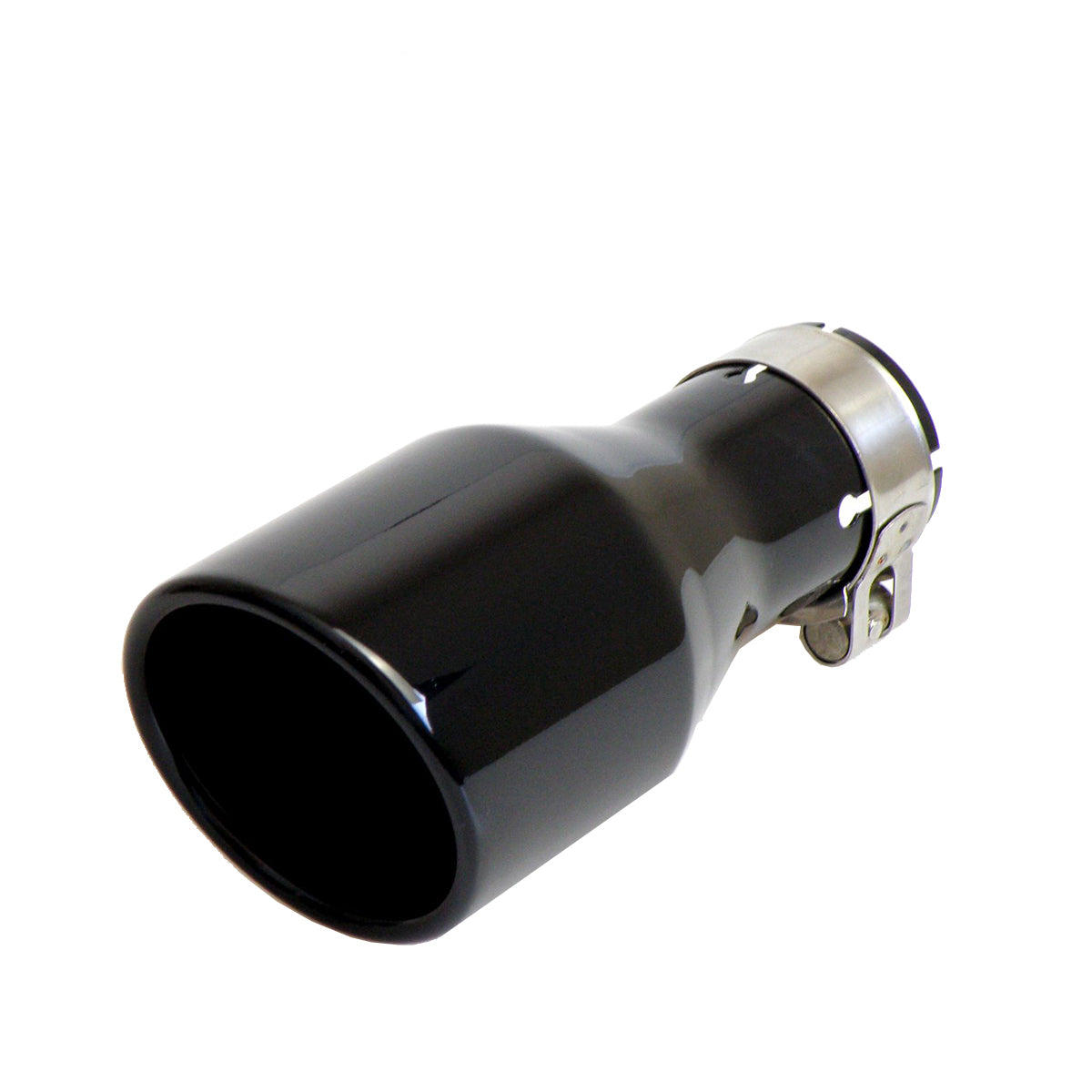 Car Universal Exhaust Pipe Muffler Tip Blue-Black-Silver Colour Slanted End 304 Stainless Steel 51mm Inlet Car Accessories