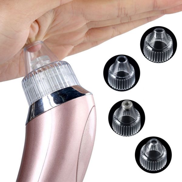 Face Skin Care Pore Cleaning Vacuum Blackhead Remover Acne Pimple Removal Beauty Healthy Suction Tool Diamond Dermabrasion Machine