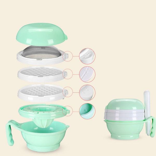 Food Grinder Grinding Bowl Baby Baby Food Supplement Manual Tools Fruits Wholesale Custom Machine Food Grinder MVmDG