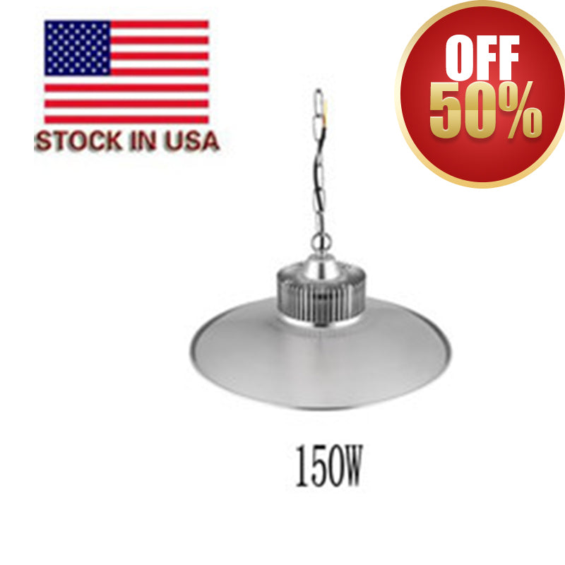 waterproof UFO highbay led light power tools led high bay explosionproof 50W 150W 220V mining lamp straw hat intelligent IC controller