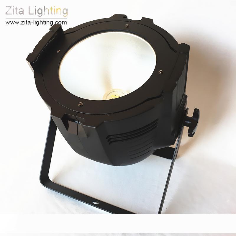 Zita Lighting LED Par Lights COB Stage Lighting Par Cans 200W 2IN1 WW WH DMX512 Building Trusses Wall Washer Disco Concert Party Effect