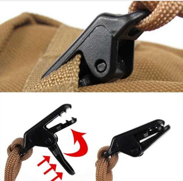 10Pcs tent awning canopy clamp tarp clip snap canvas anchor gripper Caravan jaw grip trap Tighten tool outdoor hand kit